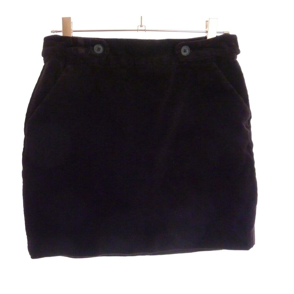 Banana Republic Brown Corduroy Short Skirt Size 0 Finewale Casual Pockets